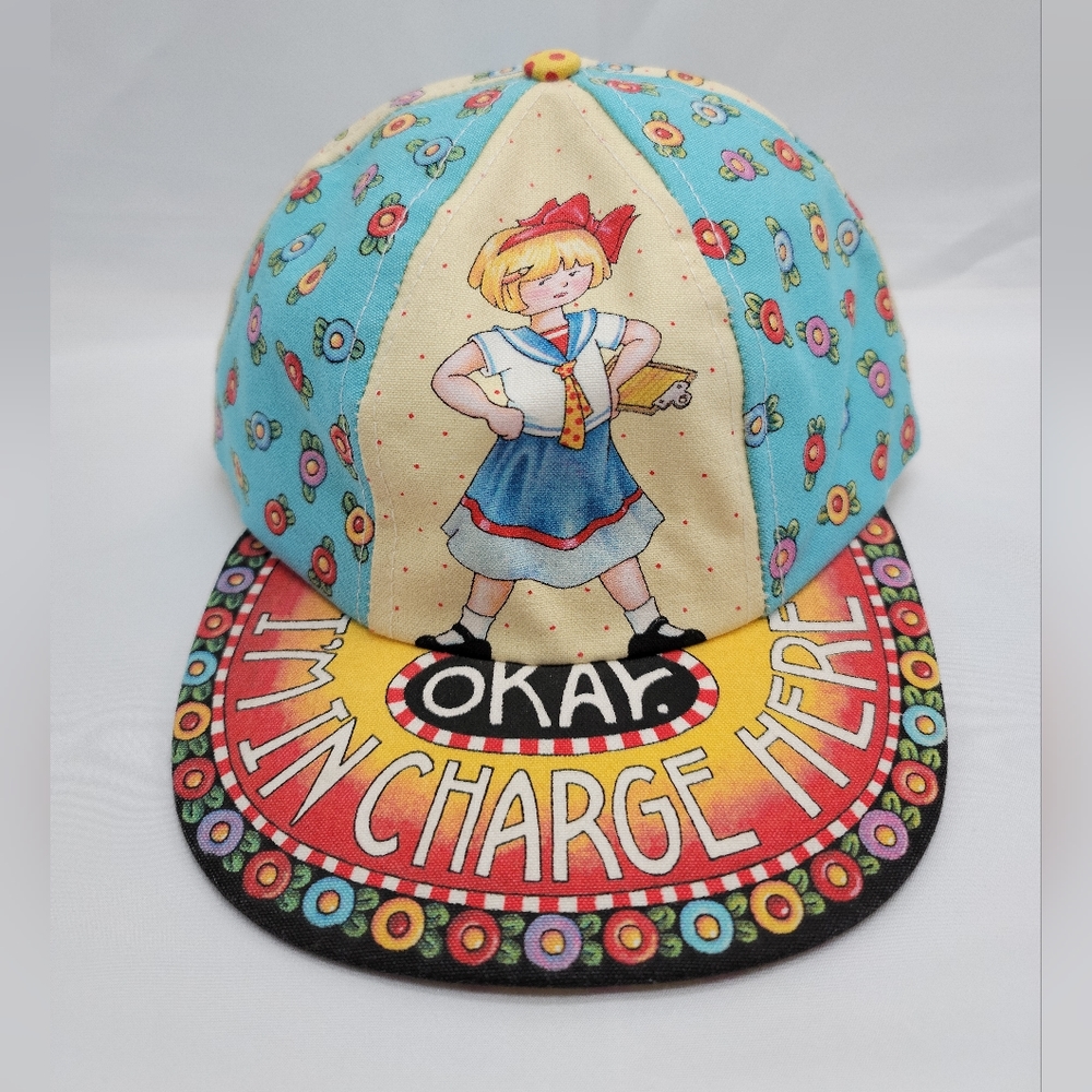 Mary Engelbreit I'M IN CHARGE HERE OKAY Baseball Cap Hat Eloise ME The ToyWorks